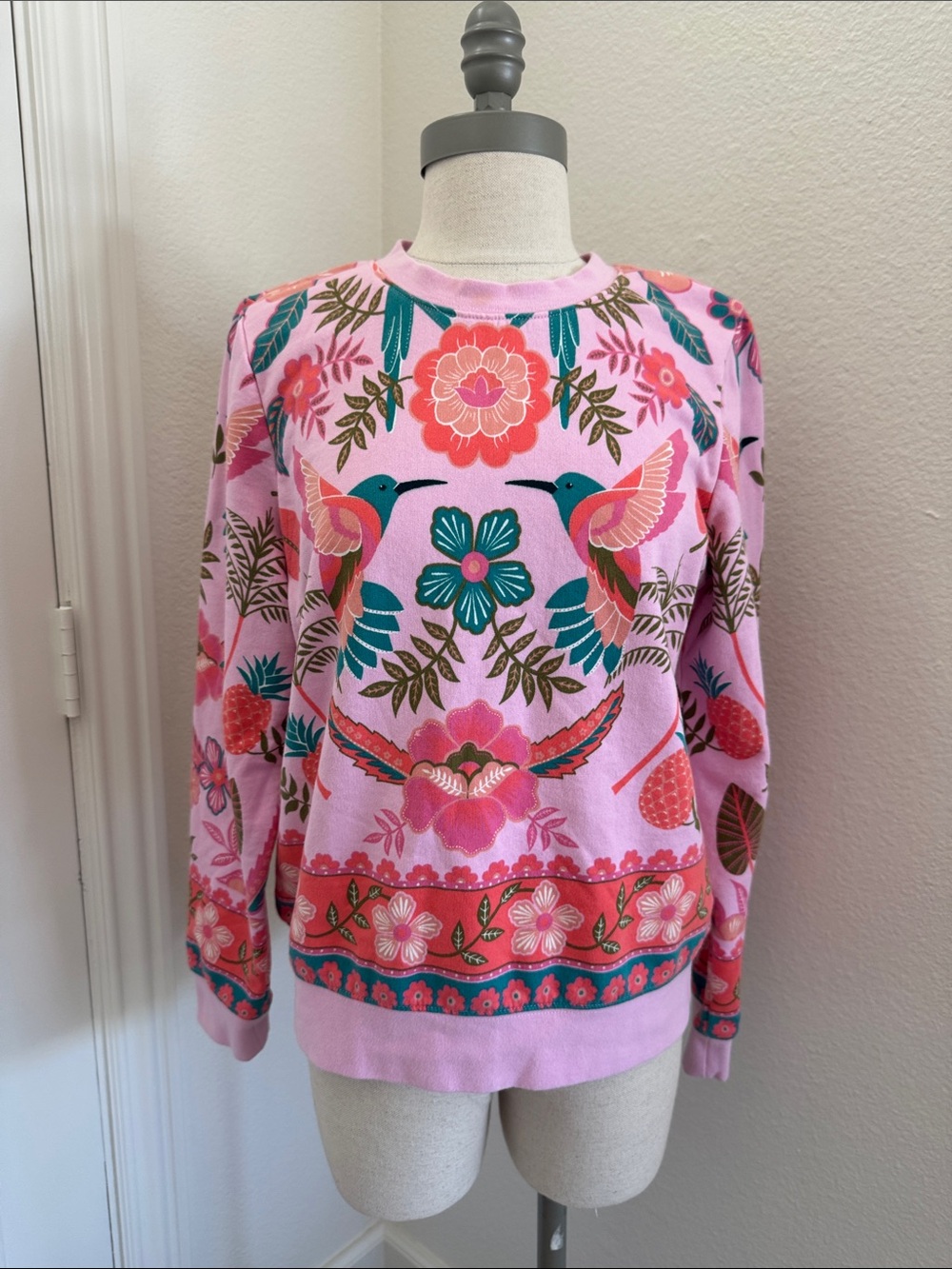 BODEN Hannah Printed Sweatshirt - Picture 3 of 9